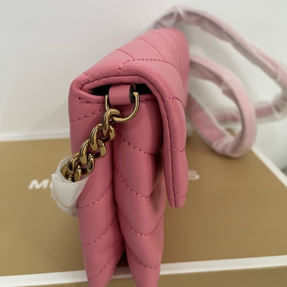 New Tory Burch handbag Kira Chevron chain wallet bag - Picture 11 of 11